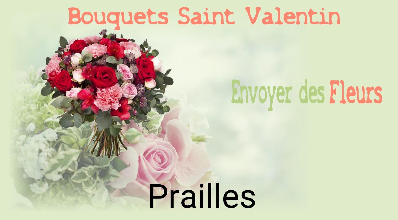Roses de Saint-Valentin livrées à Prailles